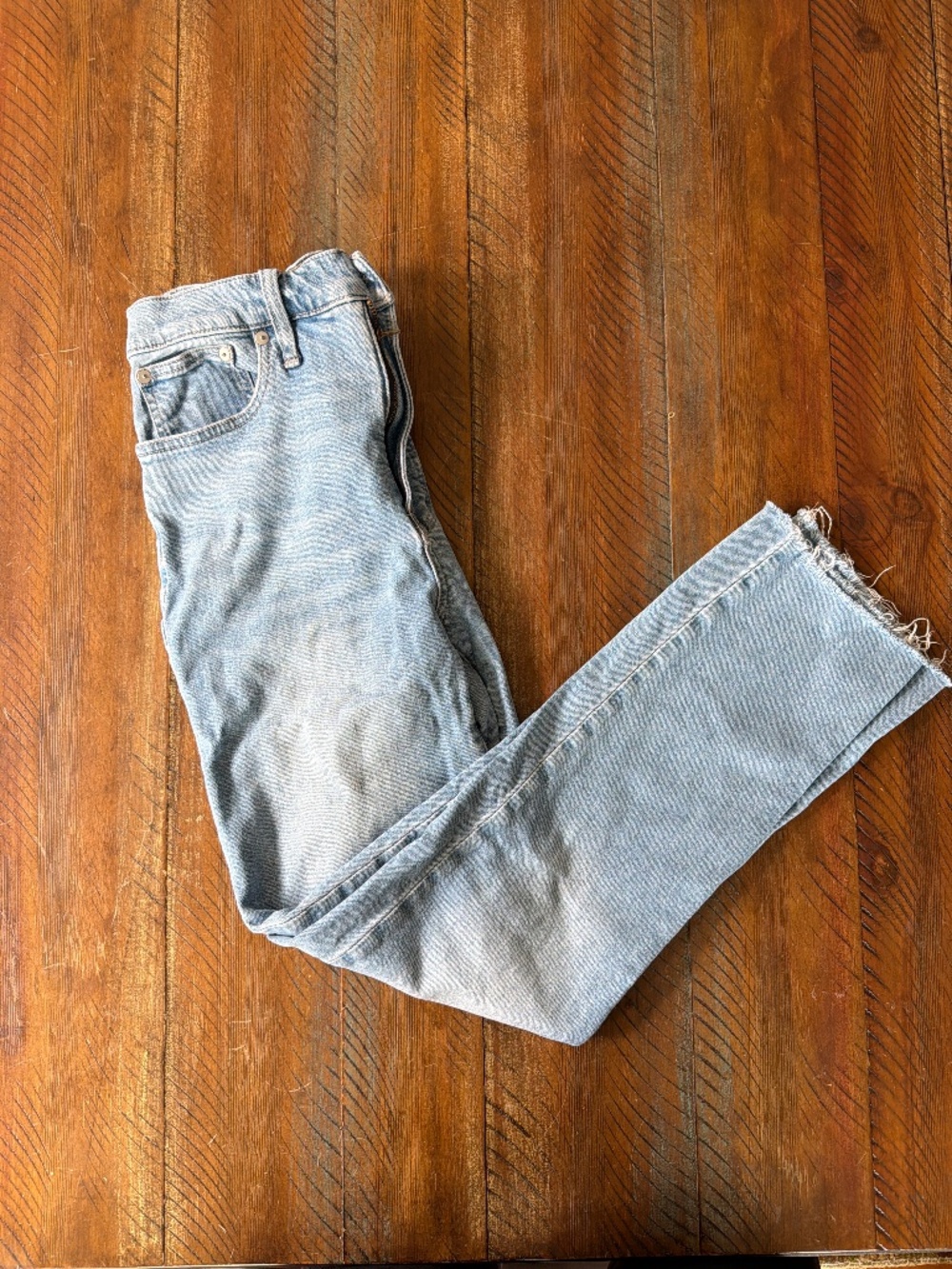 Women’s Madewell Denim Blue Jeans the Perfect Vintage Jean 28 T